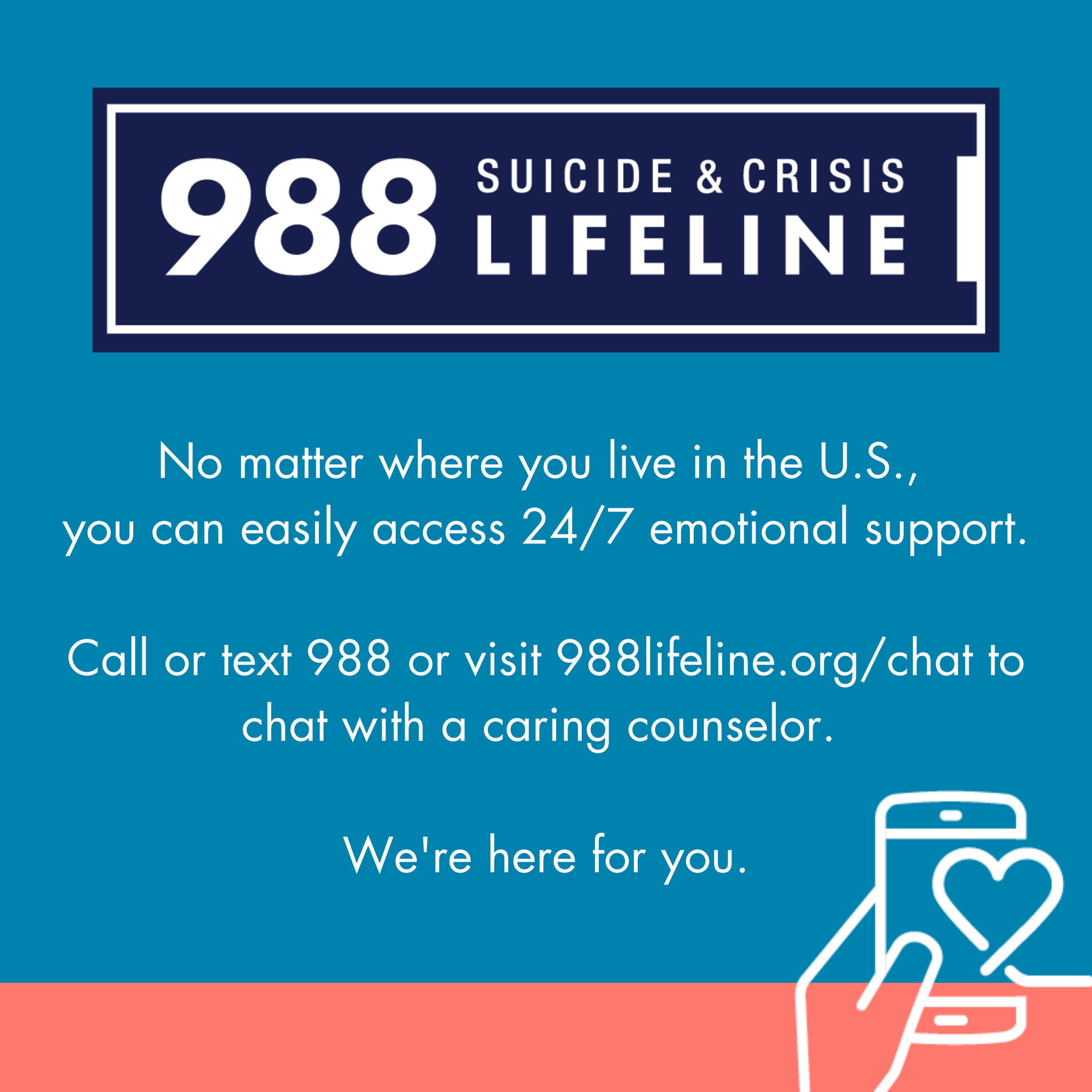 U.S. launches 988: the mental health version of 911