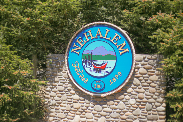Nehalem City Sign