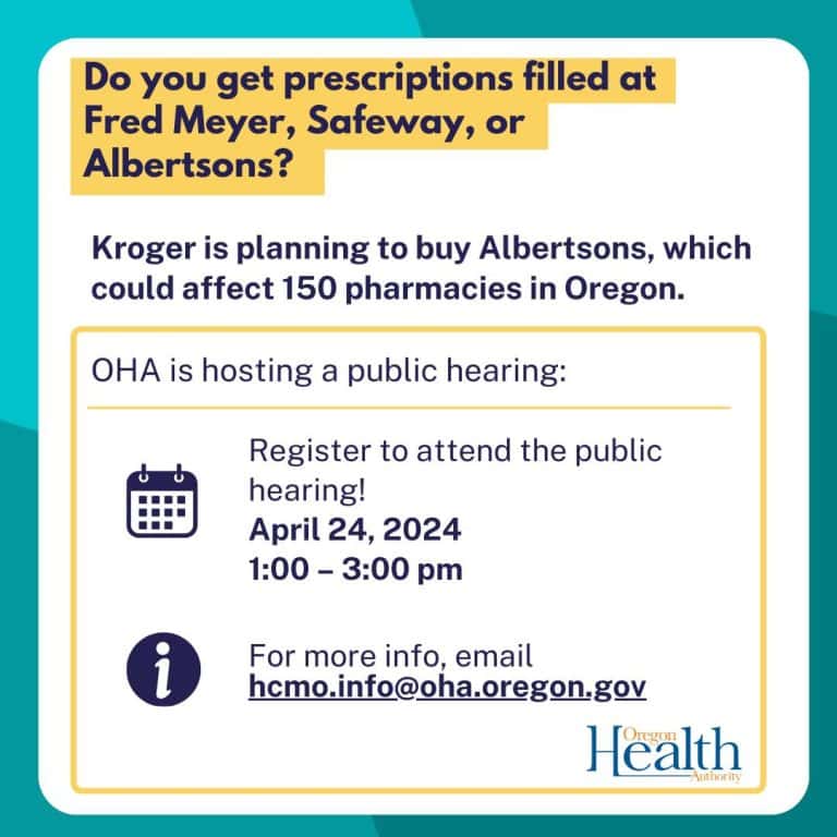 Do you get prescriptions filled at Fred Meyer or Safeway? How might