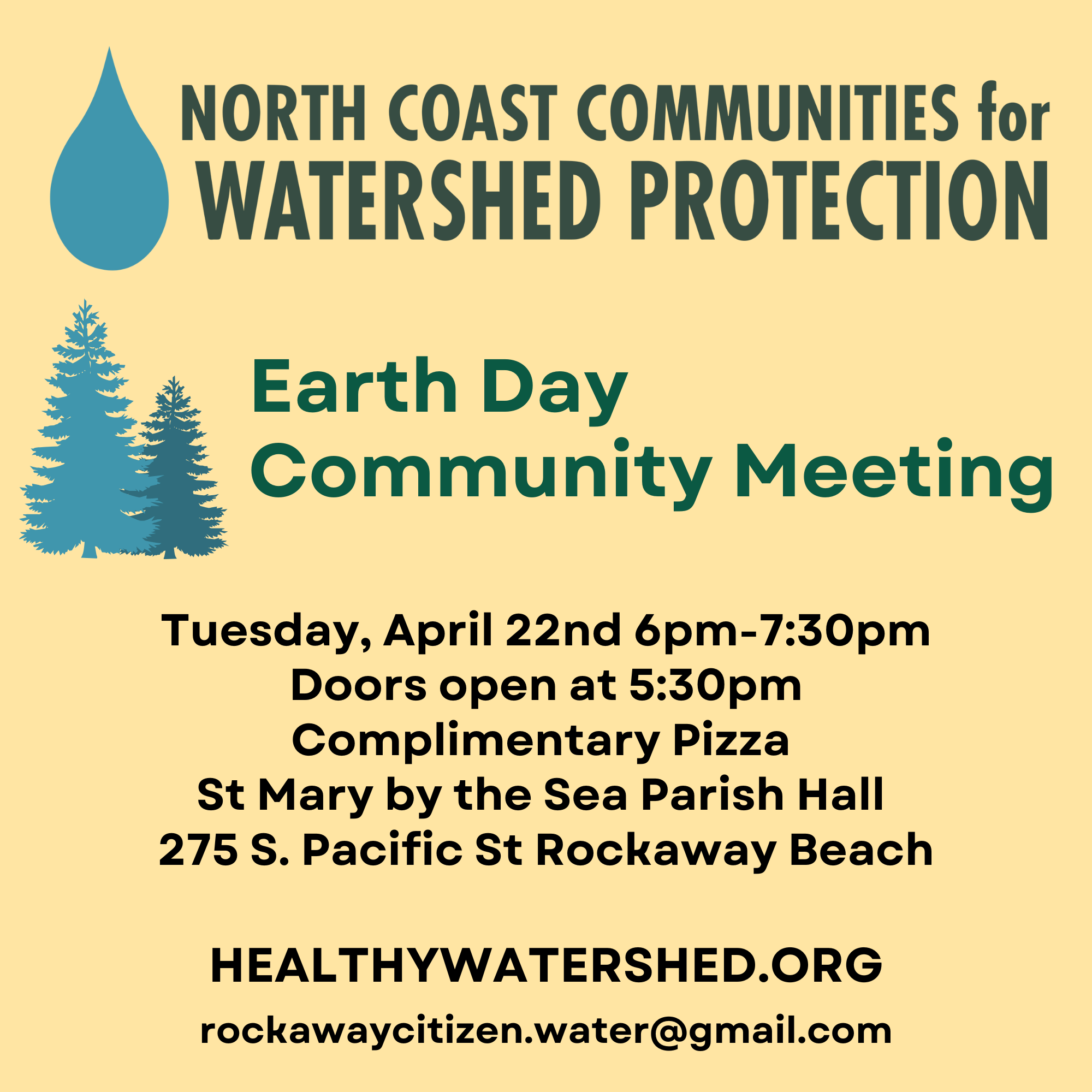 Earth Day Community Meeting in Rockaway Beach – Tillamook County Pioneer