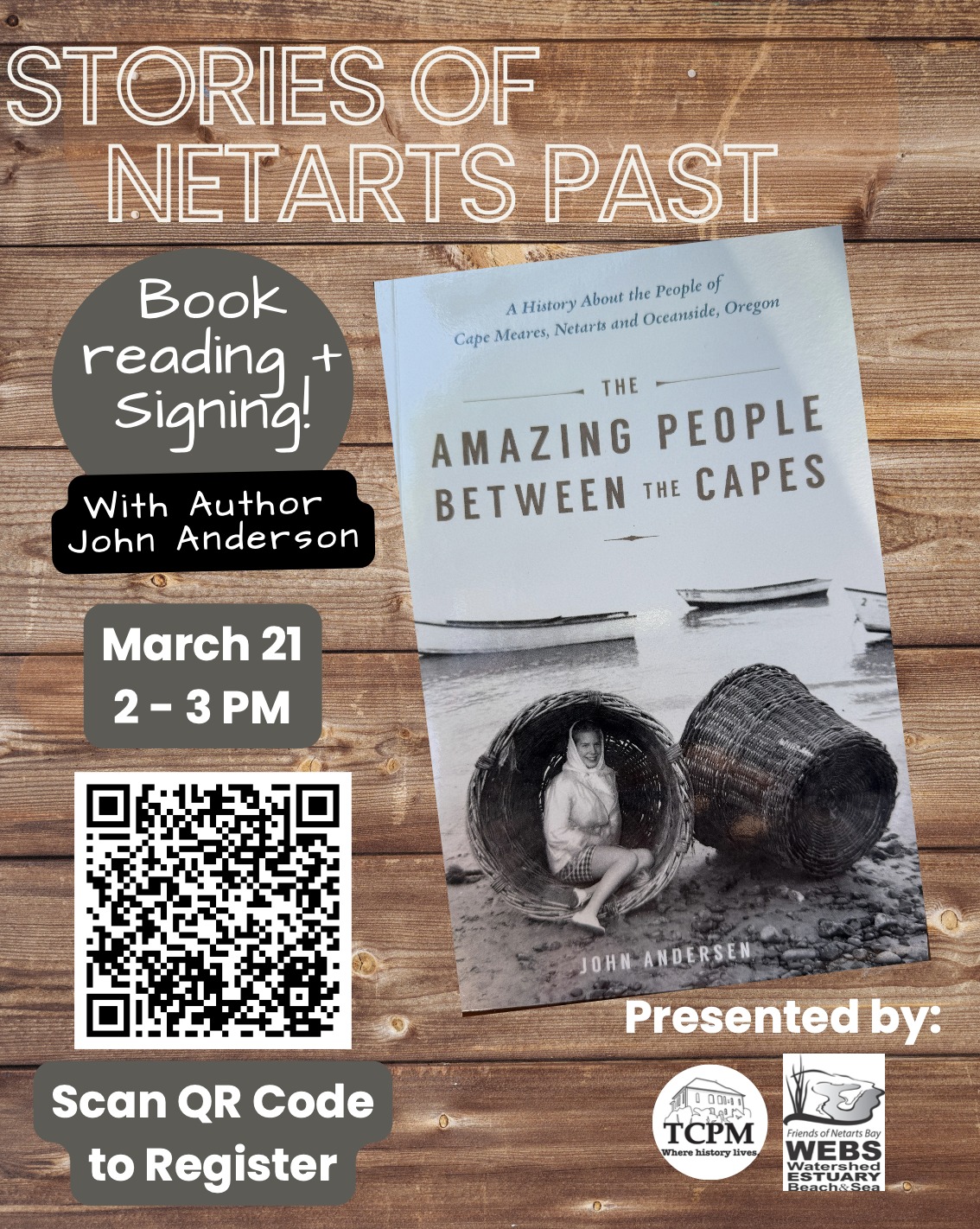 TILLAMOOK COUNTY PIONEER MUSEUM & FRIENDS OF NETARTS BAY WEBS: Stories of...