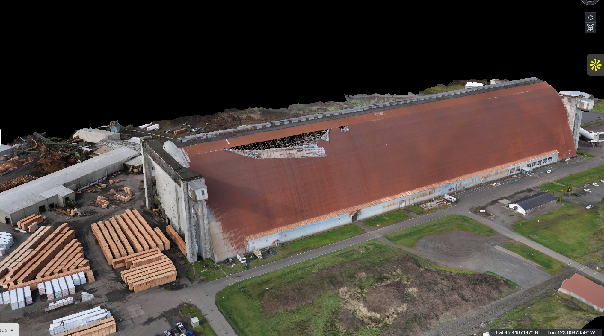 TILLAMOOK AIR MUSEUM UPDATE: Hangar B Repair, Recovery Progress & Ways to...